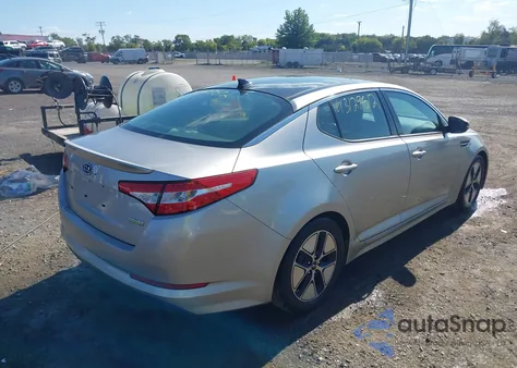 2011 Kia Optima Hybrid Ex из США, поврежденный, VIN KNAGM4AD3B5000878